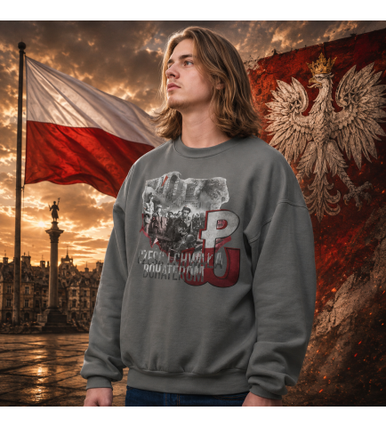 Bluza PATRIOTYCZNI CZEŚĆ I CHWAŁA BOCHATEROM